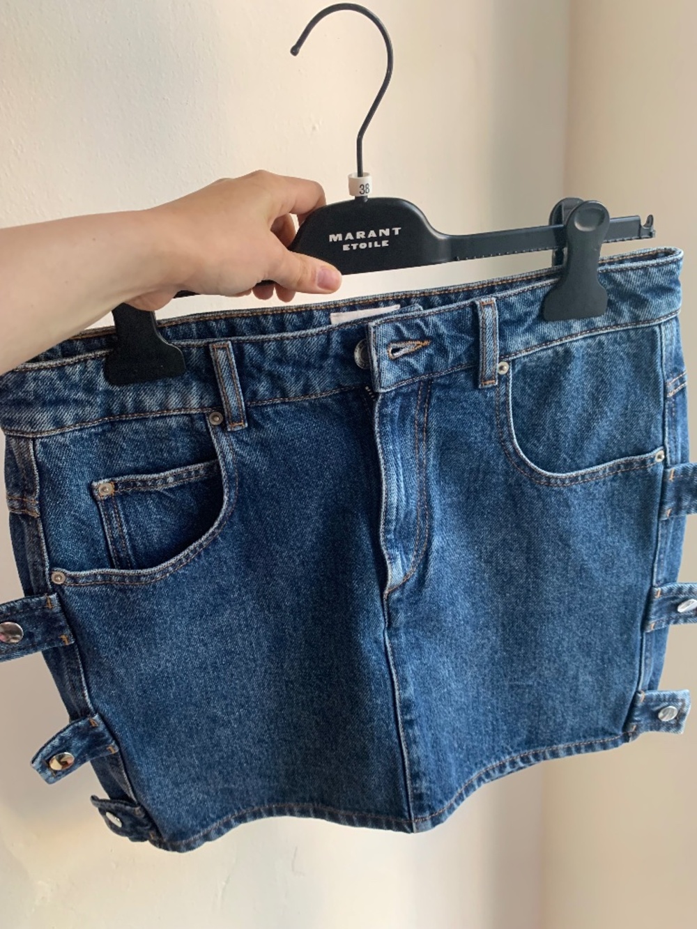 Marant Etoile Stessy Denim Mini skirt